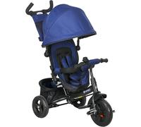 Kids Trike Stroller 6 in 1 Canopy Basket Parent Handle Pedal 12 - 60 Months