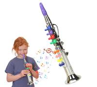 Kids Trumpet Instrument - Educational Musical Toy, Colorful Keyed Brass, Fun Learning Music System With 8 Keys | Birthday For Children Beginner Band Practice Playroom