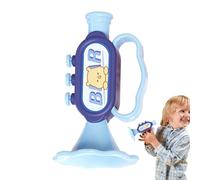 Kids Trumpet Musical Toy Instrument - Educational Wind Horn Noise Maker With Lanyard, Portable ABS Blowing Whistle | Early Learning Motor Skill Exercise, Speech Aid Birthday Party