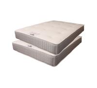 Kids Twin 2x 3FT Single Sprung Tufted Bunk Bed Mattress Knight Sleep Grey Single