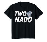 Kids Two Nado Tornado 2 Years Old Kids 2nd Birthday Party T-Shirt