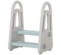 Kids Two-Step Stool Toddlers Handle Childrens Toilet Potty Training Steps