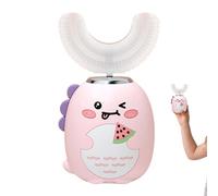 Kids U Shaped Electric Toothbrush | Cartoon 3 Modes with Timer | Ultrasonic Toothbrush Kids | for Preventing Cavities Encouraging Brushing Habits Ages 2-6 Children Girls Daily Care Home Indoor