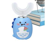 Kids U Shaped Electric Toothbrush,Cartoon Waterproof 3 Modes with Timer - Waterproof Toothbrush,for Preventing Cavities Encouraging Brushing Habits Ages 2-6 Children Girls Daily Care Home Indoor