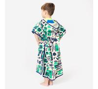 Kids’ UK Surfing Poncho 110 To 135 cm - Naive Blue