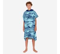 Kids’ UK Surfing Poncho 135 To 160 cm - 550 View Blue