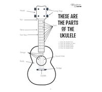 Kid's Uke - Ukulele Activity Fun Book: Kev'S Learn & Play Series