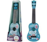 Kids Ukulele Cartoon Style 16inch 4-String Toddler Ukelele for Beginner Tunable Ergonomic Early Educational ABS Kids Guitar, Gifts for, Elephant Pattern