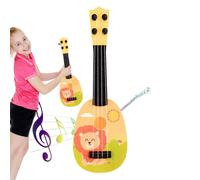 Kids Ukulele, Fun Guitar Music Toy Mini Cartoon Instrument Playset, for Children Preschooler Beginners Boys Girls Indoor Outdoor Playtime Birthday Gift