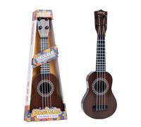 Kids Ukulele Toy, 36cm Toy Guitar with 4 Adjustable Strings, Kids Ukulele Musical Instrument, Mini Guitar Instrument for Toddlers Beginners Learning Educational Toys for Boys Girls Gifts (D)