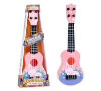 Kids Ukulele Toy, 36cm Toy Guitar with 4 Adjustable Strings, Kids Ukulele Musical Instrument, Mini Guitar Instrument for Toddlers Beginners Learning Educational Toys for Boys Girls Gifts (B)