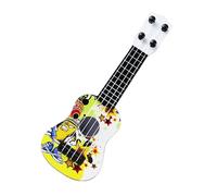 Kids Ukulele - Wood 4 String Musical Toy, Educational Learning Instrument, Beginner Ukulele, Music Education, Fun Music Play | Anti Collision Wood Supporting Education And Tonal Exploration For