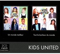 KIDS UNITED - UN MONDE MEILLEUR & TOUT LE BONHOUR DU MONDE 2 CD NEW