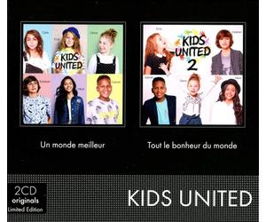 KIDS UNITED - UN MONDE MEILLEUR & TOUT LE BONHOUR DU MONDE 2 CD NEW