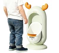 Kids Urinal, Cartoon Potty Training Toilet, 17.52 inches Fun Pee Training Urinal for Home Bathroom, Durable Child Toilet for Preschool, Daycare, Kindergarten, Nursery, Vacation