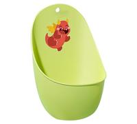 Kids Urinal for Boys Potty Training Wall Hanging Plastic Green