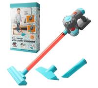 Kids Vacuum Toy, Pretend Cleaning Set, Playset with Educational Design, Cleaner with Sturdy Build, Learning Supply, Real Vacuum for Children Home Playroom Role Playing Household Keeping Fun