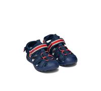 Geox J Vaniett Boy A Sandal, Navy red, 10 UK Child