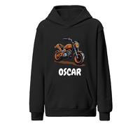 Kids Vehicle Hoodie: Personalise with Name & Design - Cotton & Polyester Blend, Comfort & Style