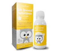 Kids Vitamins Strawberry Bubblegum Multivitamin 150ml - Liposomal Liquid for Kids, Babies 1+ & Toddlers, Vitamin C, D3, B12, Vegan Gluten Free, 30 Servings by Lipolife