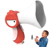 Kids Voice Changer - ABS 16x17x11.5cm | Bird Voice Changing Microphone | Creative Cartoon Bullhorn Megaphone | Cartoon Bird Shape Voices Recorder For Kids Play Parties Outdoor Fun And Entertainment