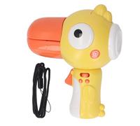 Kids Voice Changing Device Early Learning Educational Cute Cartoon Bird Voice Changing Device with Strap (Yellow)