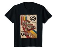 Kids Volkswagen Golf GTI MK1 Retro Art 1976 Kids T-Shirt