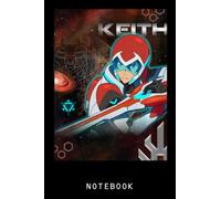Kids Voltron Legendary Defender Keith Red Lion in Action Journal Notebook: Journal Notebook Gifts For Lion Lovers - Lion Composition Notebook College Ruled - 120 Pages, 6x9