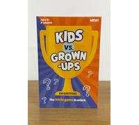 Kids vs Grown-Ups Trivia- Fun and Interactive Family Quiz Game with 100 Exciting Questions, Perfect for Game Nights, Parties, and Family Challenges-A22
