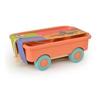 Kids Wagon Toys Outdoor Play Equipment for Children | Safe, BPA Free Pull Along Cart for 2-6 Years Old, Beach, Garden Toys, Push Along Toy, Stroller Wagon | Boy, Girl, Baby Gifts