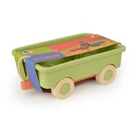 Kids Wagon Toys Outdoor Play Equipment for Children | Safe, BPA Free Pull Along Cart for 2-6 Years Old, Beach, Garden Toys, Push Along Toy, Stroller Wagon | Boy, Girl, Baby Gifts