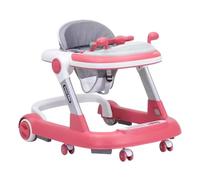 Kids Walker, Foldable Push Walker, Adjustable Height Lightweight Frame Compact Storage Easy Cleaning Motion Support Parent Approved, Feeding Tray Design for Kids
