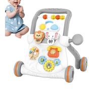 Kids Walker Interactive Learning Musical Support with Wheels | Kids Push Walker for Training Play Home Living Room Bedroom Indoor Family Time Yard Patio Children Boys Girls