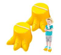 Kids Walking Stilts,Walking Buckets Big Feet Stilts | Balancing Classic Picnic Game Set, Anti-Slip Dinosaur Foot Shape Stilt Cup Toys for Kids