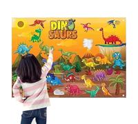 Kids Wall Felt Board - Felt 105x75cm | Interactive Sensory Kit, Sensory Wall Panel For Kids | Classroom Early Learning Home Play Activities For Children
