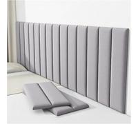 Kids Wall Padding, Upholstered Anti-Collision Panels, Peel and Stick Headboard, 3D Self-Adhesive Wall Stickers for Interior Decor (Grass Green, 4pcs) - Safe & Stylish