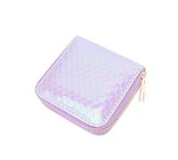 Coin Purse Mermaid Coin Bag Iridescent Change Purse Credit Card Holder for Girls
