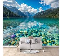 Kids Wallpaper Beautiful Seascape, Mural 3D Modern Beautiful Seascape Bedroom Feature Wall No Mess No Fuss Stunning Visual Effect Eco-Friendly 500X280Cm