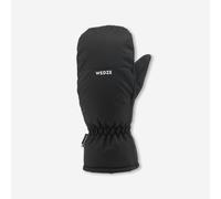 Kids’ Warm And Waterproof Ski Mittens 100 Black