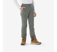 Kids’ Warm Trousers - 7-15 Years - Nh100 - Khaki