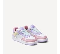 Kids Washiba Breathable Trainers Pink/Purple/Yellow