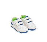 Kids Washiba Breathable Trainers with Touch 'n' Close Fastening black/white/blue