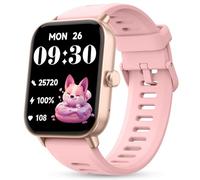 Kids Watch, 1.8'' Smart Watch No Phone Needed Heart Rate & Sleep Tracker, Stress & SpO2 Monitor, Fitness Tracker Step Counter, Pedometer, Alarm Clock, Games, Swimming Watch for Boys & Girls Aged 5+