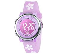 Kids Watch 3D Cartoon Toddler Wrist Digital Watch Waterproof 7 Color Lights with Alarm Stopwatch for 3-10 Year Boys Girls Little Child Butterfly