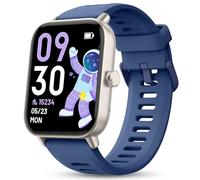 Kids Watch, Boys Girls Teens Smart Watch No Phone Needed Heart Rate & Sleep Tracker, Stress & SpO2 Monitor, 1.8'' Fitness Tracker Step Counter, Pedometer, Alarm Clock, Games, Swimming Watch Aged 5+