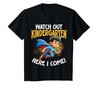 Kids Watch Out Kindergarten Superhero Boy T-Shirt