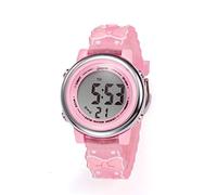 Kids Watches Boys Girls Ages 5-11 Sports Waterproof 3D Cute Cartoon Watch Digital 7 Color Lights Silicone Band Alarm Stopwatch Child Wristwatch for Kids Gifts (Bow)