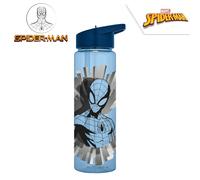 Kids Water Bottle 600ml Flip Straw Lid Leak Proof BPA Free School Drinks Cup