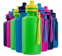 Kids Water Bottles Bulk Pack 12 x 532ml - Plastic School Drinks Bottles