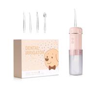 Kids Water Flosser with 4 Jet Tips Waterproof Water Dental Flosser Deep Cleaning Rechargeable for Teeth Care